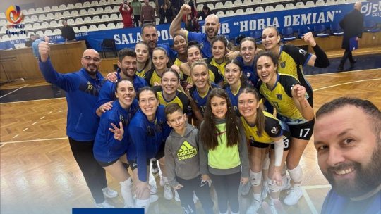 Volei: Victorie facilă în Divizia A1 pentru Corona Brașov