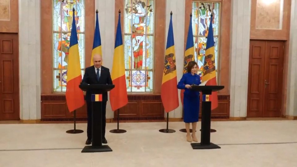 Preşedintele interimar al României, Ilie Bolojan, în vizită oficială în Republica Moldova