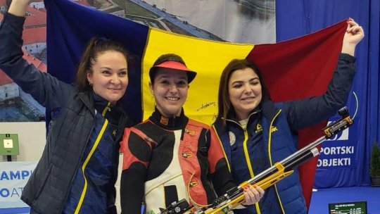 Tir. România, „aur” și „bronz” la Europene