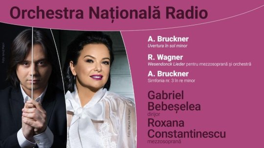 Mezzosoprana Roxana Constantinescu, invitată la Sala Radio