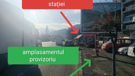 Stația RAT Aurora va fi mutată temporar