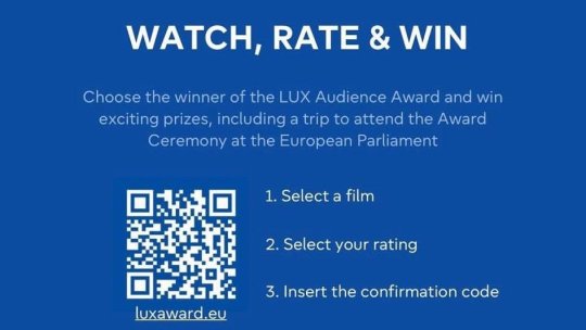 Invitație pentru cinefili și șansa de a câștiga o excursie la Parlamentul European
