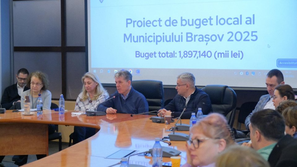 Bugetul Braşovului este de aproape 1,9 miliarde de lei
