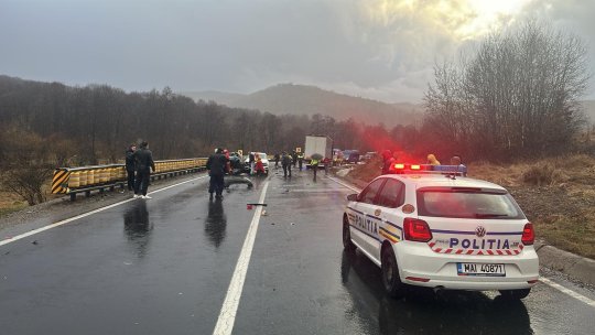 Accident grav pe DN1 între Vlădeni și Perșani