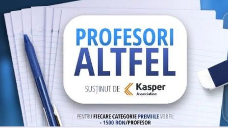 Start vot în campania "Profesori Altfel"