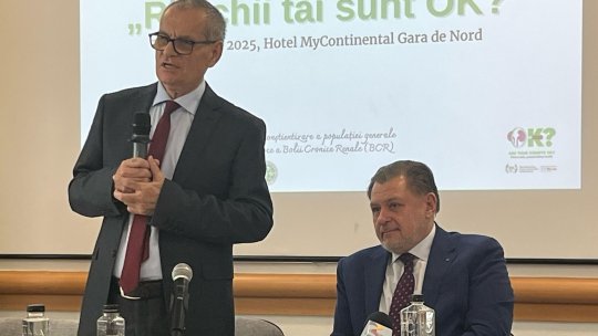Proiectul „Rinichii tăi sunt OK” are ca obiectiv prevenirea bolilor cronice renale