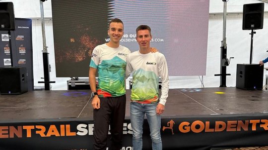 Doi vânători de munte din Brașov, la Golden Trail Series 2025