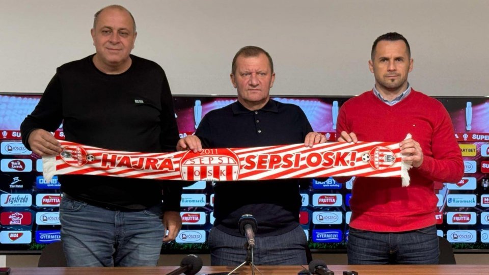 Fotbal: Dorinel Munteanu, noul antrenor al echipei Sepsi OSK