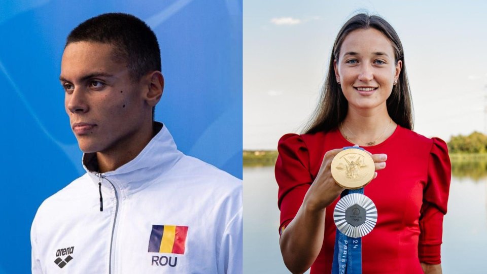 David Popovici și Simona Radiș, desemnați sportivii anului 2024