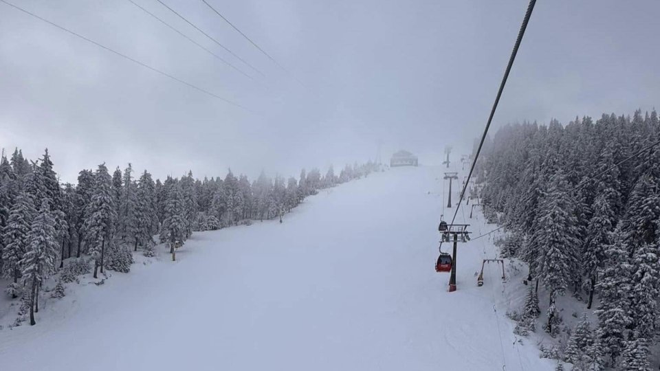 Condiții excelente pentru schi în Poiana Brașov