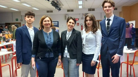 O echipă a Colegiului Național Andrei Șaguna, victorie la Milano
