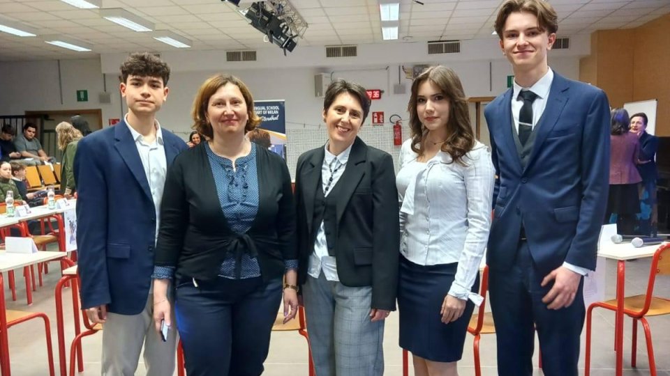 O echipă a Colegiului Național Andrei Șaguna, victorie la Milano