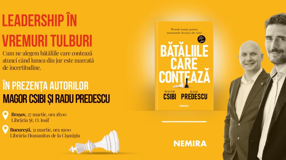 Magor Csibi și Radu Predescu, întâlnire cu cititorii