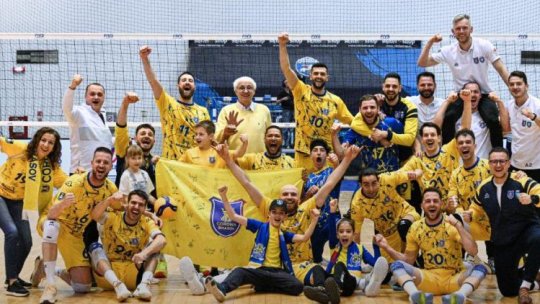 Volei masculin: Corona Brașov - Dinamo București, în finala Diviziei A1