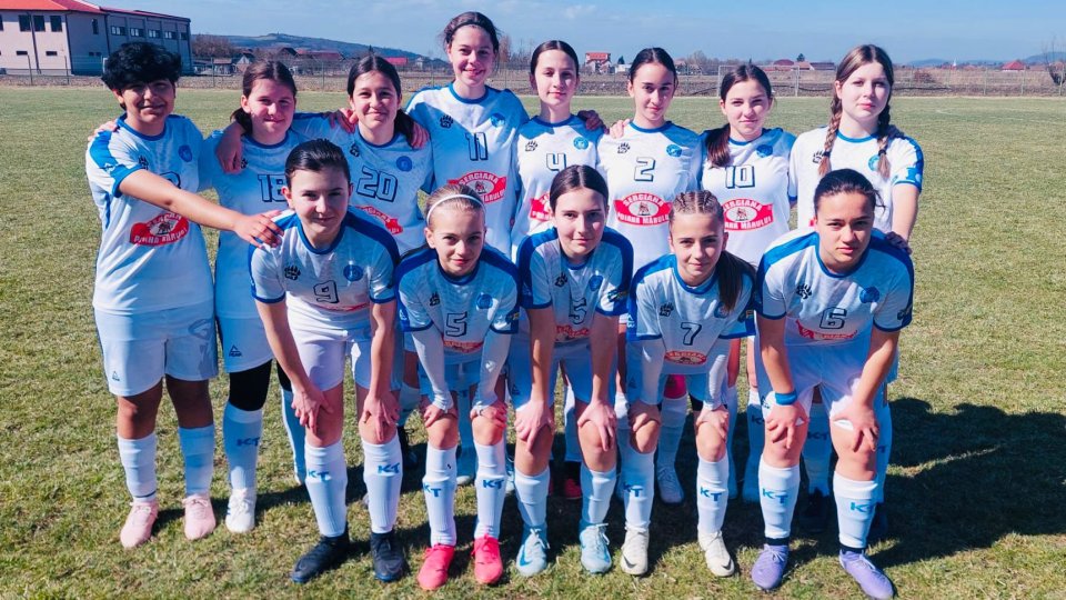 Fotbal feminin: Kids Tâmpa U15, în primele 8 echipe din țară la Liga Elitelor