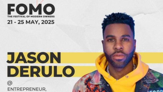 Jason Derulo vine în România în calitate de speaker și antreprenor