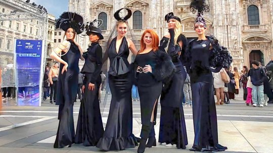 Succes la Milano Fashion Week pentru designerul Bianca Bucă