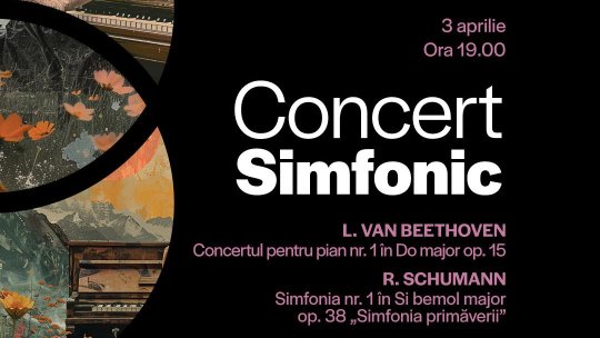 Concert de primăvară la Filarmonica Brașov