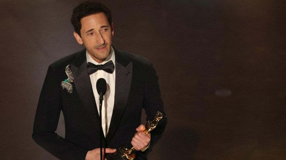 Adrien Brody a doborât recordul pentru cel mai lung discurs la Oscaruri