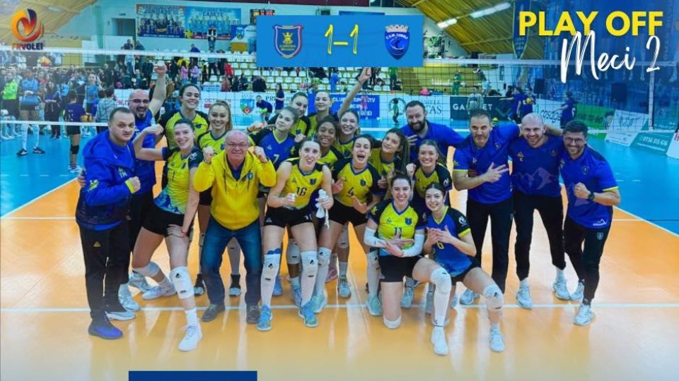 Volei. Victorie la Lugoj și calificarea se decide sub Tâmpa