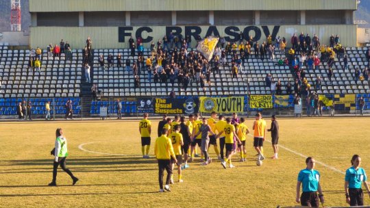 Fotbal: SR Brașov a învins, pe teren propriu, Olimpic Cetate Râșnov