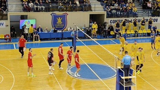 Volei masculin: Corona Brașov este vicecampioana României