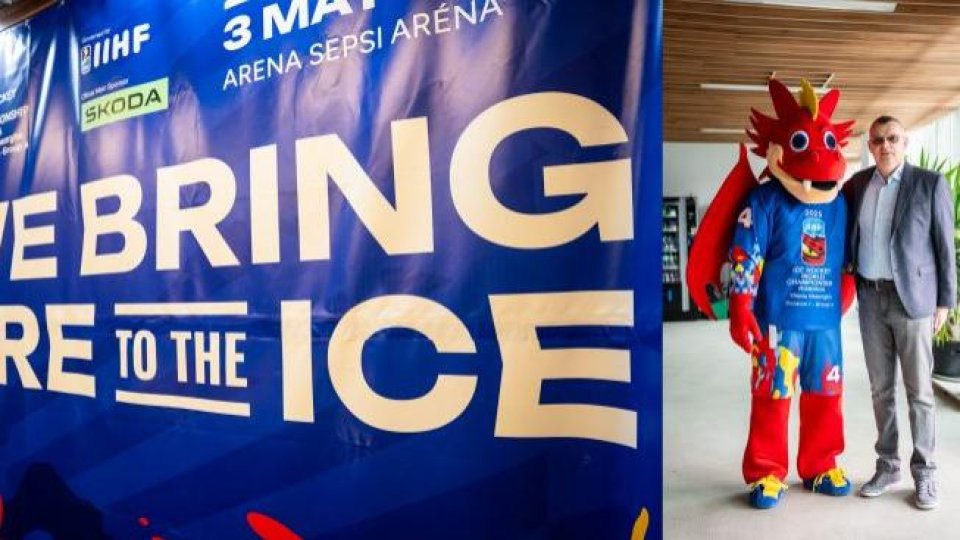 Hochei: Balaurul Dezi este mascota Campionatului Mondial de la Arena Sepsi