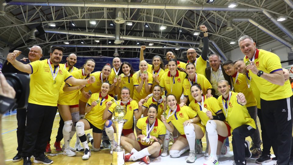 Volei feminin: CSM Alba-Blaj este noua campioană a României