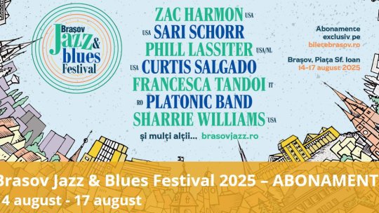 Abonamente la prețuri speciale pentru Brașov Jazz & Blues Festival