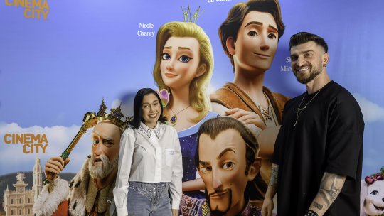 Nicole Cherry și Silviu Mircescu dau voce personajelor din animația „Prințesa și grădinarul”