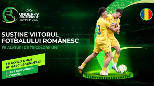 Fotbal: România și-a aflat adversarele din grupa de la EURO U19