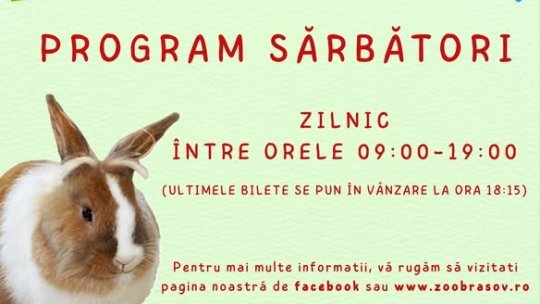 Grădina Zoologică Brașov, deschisă de Paște
