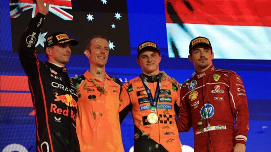 Formula 1. Oscar Piastri, victorie Arabia Saudită. Primul podium pentru Ferrari în 2025