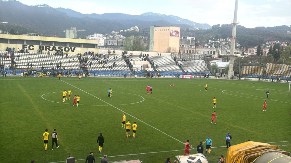 Fotbal: SR Brașov, șanse mici la barajul pentru promovare după remiza de la Băicoi