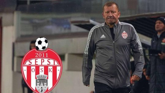 Fotbal: Dorinel Munteanu a fost demis de la Sepsi OSK