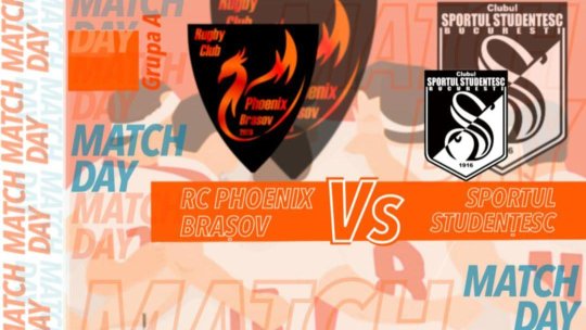 Rugby: CSU Phoenix Brașov - primul meci acasă în noul sezon