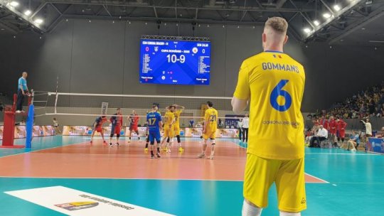 Volei masculin: Corona a debutat cu un eșec în finala campionatului