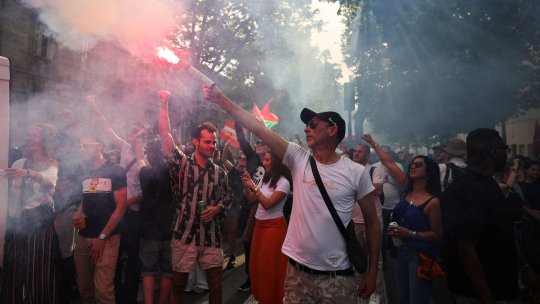 Manifestaţii în Franţa cu ocazia zilei de 1 mai