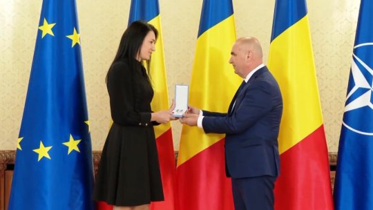 Cristina Neagu, decorată la final de carieră cu Ordinul "Serviciul Credincios în grad de cavaler"