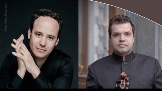 George Tudorache, prim-violonist al Orchestrei Filarmonice din Liège, la Sala Radio