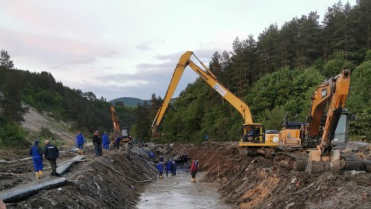 400.000 lei, alocați comunei Praid pentru lucrări de urgență la salină
