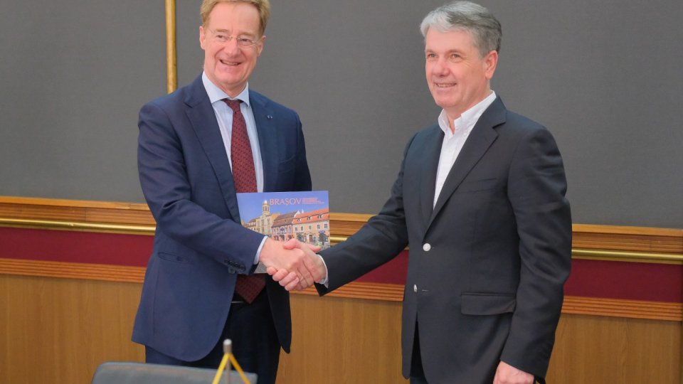 Ambasadorul Belgiei în România a vizitat Brașovul
