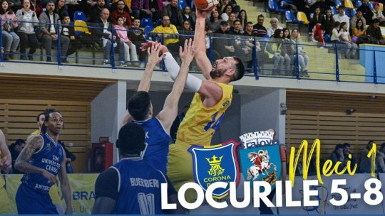 Baschet: Corona Brașov, meciuri pentru locurile 5-8 în Liga Națională