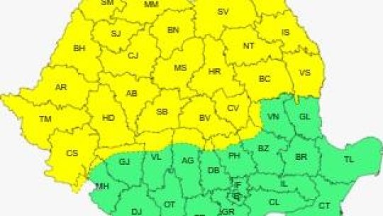 Cod galben de vânt puternic și instabilitate atmosferică la Brașov