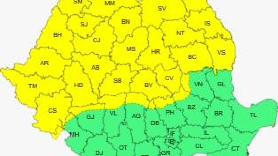 Cod galben de vânt puternic și instabilitate atmosferică la Brașov