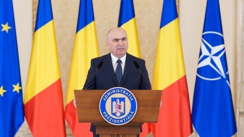 Legea care permite doborârea dronelor în spaţiul aerian românesc, promulgată de președintele interimar Ilie Bolojan