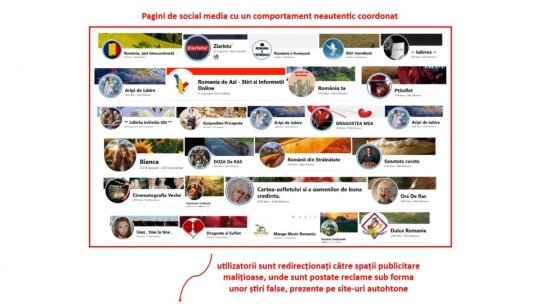 ANCOM: Reţea de site-uri clonate, folosită pentru promovarea de conţinut înşelător