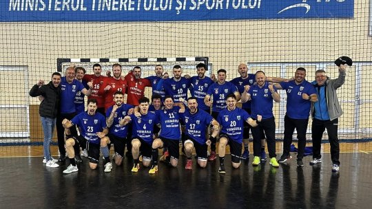 Handbal masculin: CSO Teutonii Ghimbav, calificare la barajul de promovare în Liga Zimbrilor