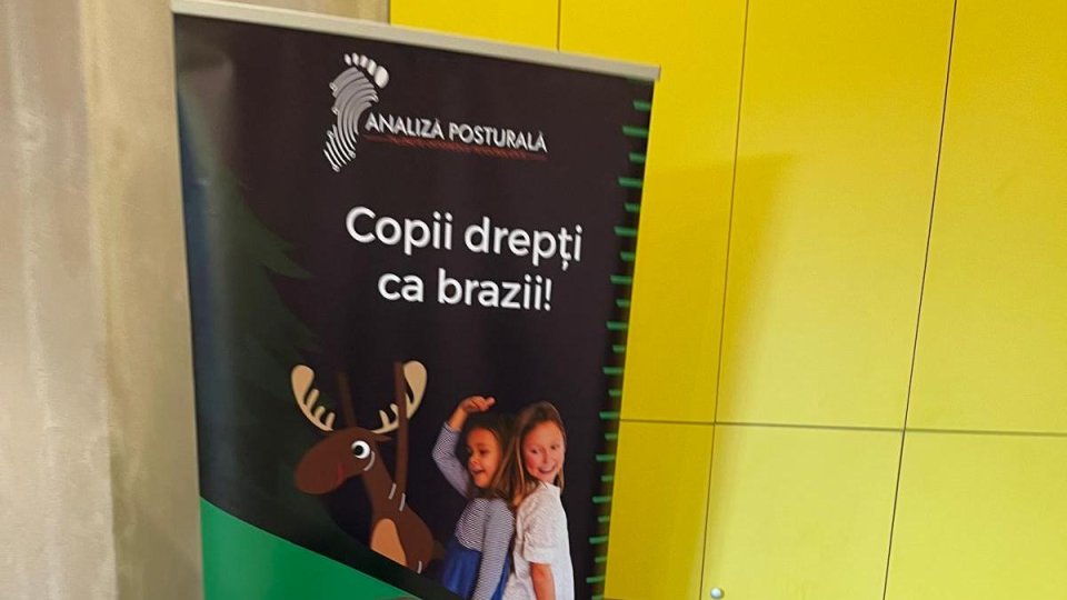 Tot mai mulți copii au probleme cu postura