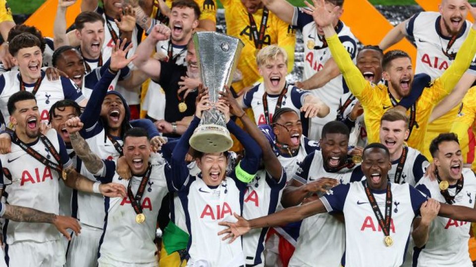 Fotbal: Tottenham a câștigat trofeul Europa League, după 1-0 în finala cu Manchester United